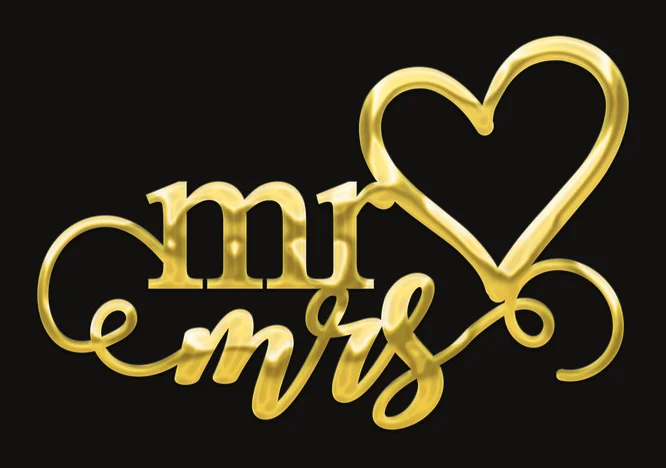 Mr & Mrs - 6 – zápich na tortu