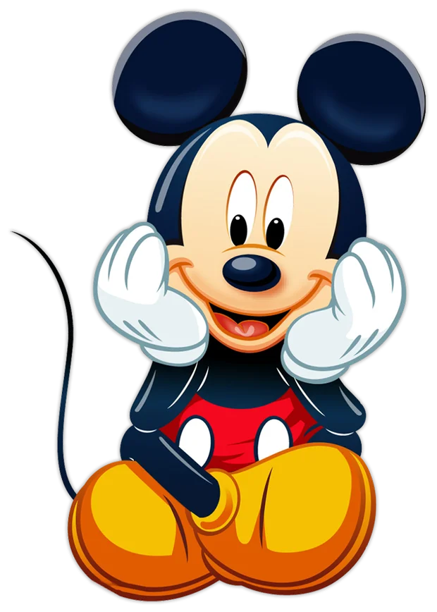 Fotonálepka - Mickey Mouse - 1 – zápich na tortu