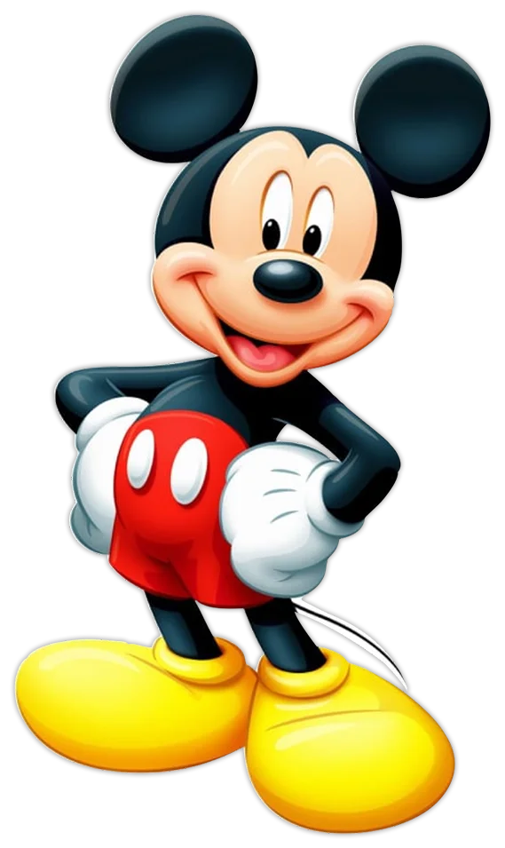 Fotonálepka - Mickey Mouse - 3 – zápich na tortu