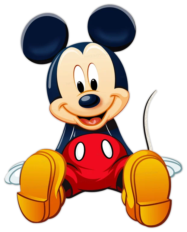 Fotonálepka - Mickey Mouse - 6 – zápich na tortu