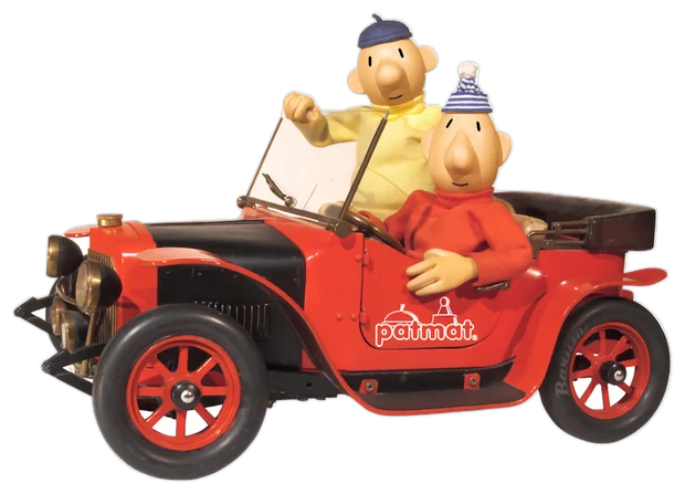 Fotonálepka - Pat a Mat - 1 – zápich na tortu