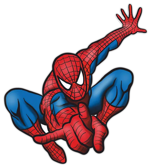 Fotonálepka - Spider Man - 5 – zápich na tortu